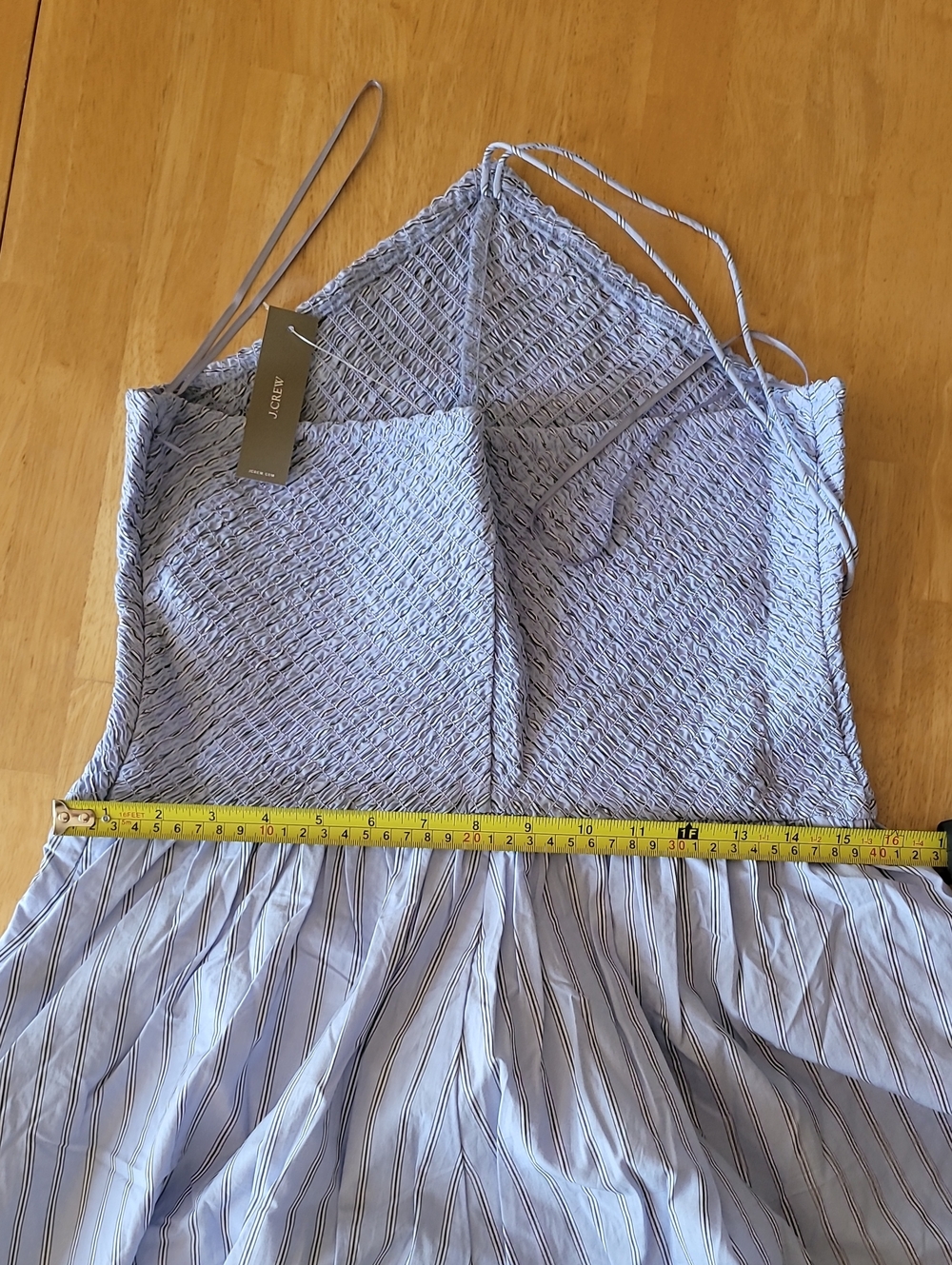 J. Crew Smocked Halter Dress - Picture 7 of 10